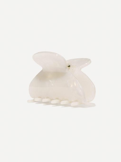 Butterfly Aurora White Haarklammer ICRUSH Gold/Silver