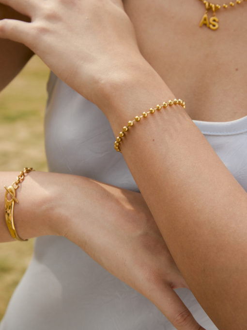 Bright Bubbles ARMBAND Gold ICRUSH Gold/Silver