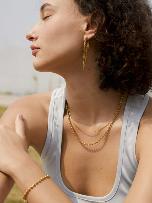 Bright Bubbles ARMBAND Gold ICRUSH Gold/Silver